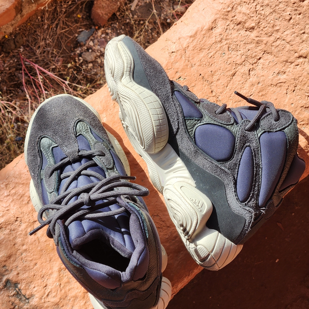 Adidas Black and Gray Athletic Shoes